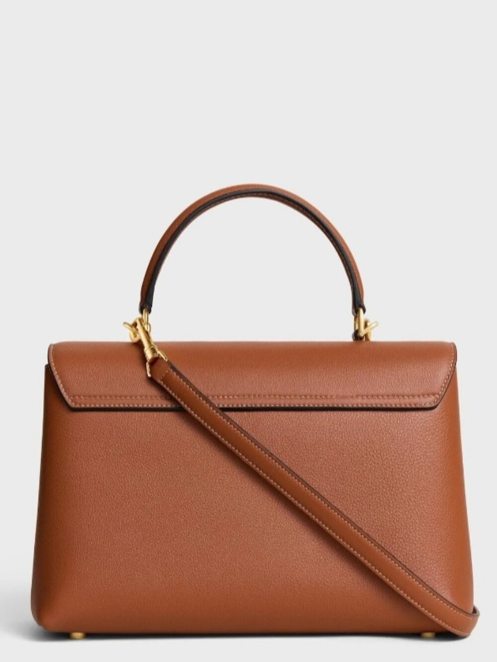 New Celine Supple Calfskin Medium Nino Bronze Authenticated BROWN Tan MSRP $3950 - Picture 9 of 16